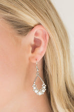 Load image into Gallery viewer, Fancy First White Earring
